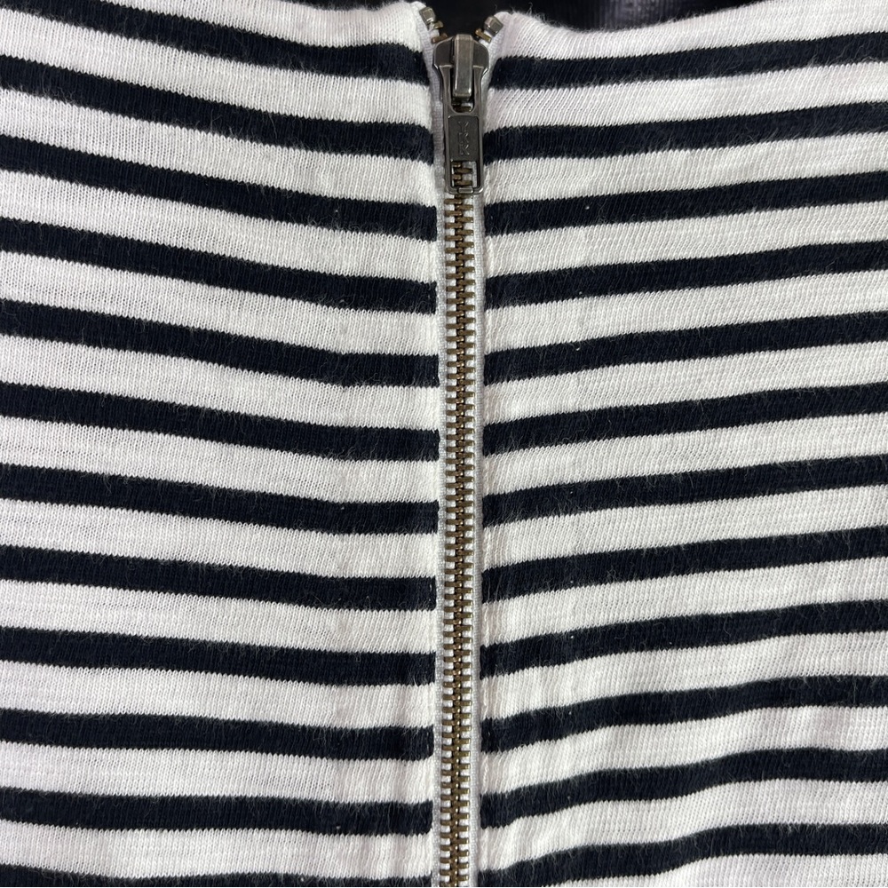 Madewell Dress Size XS Zip Line Down Back 100% Cotton - Picture 7 of 14